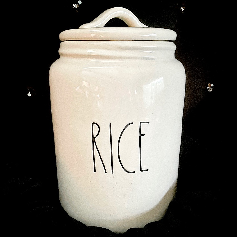 🦇SOLD on mercari 🦇Rae dunn rice canister